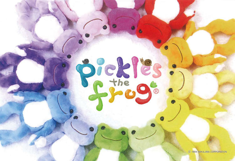 300片 萌蛙匹克 pickles the frog-彩虹色