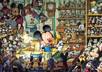 500片 迪士尼-米奇工作室(夜光版)