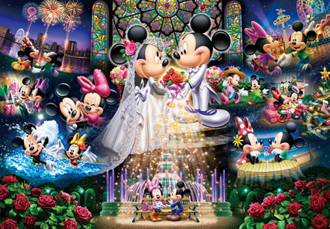 500片 迪士尼-永恆的誓言 夢幻婚禮(雷射版)