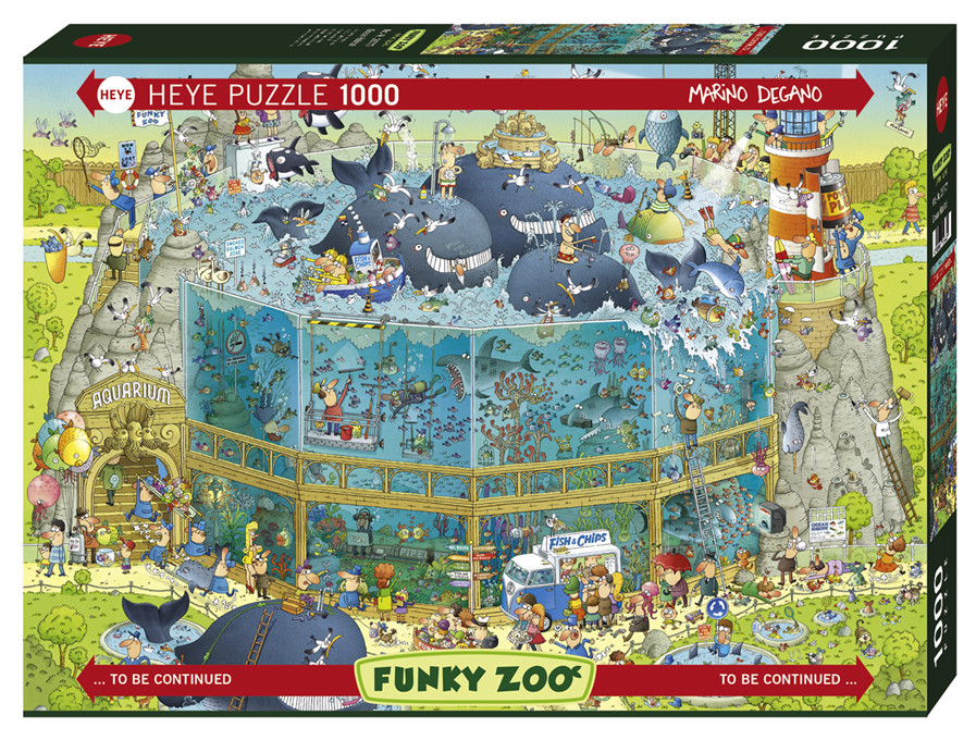 1000片Funky Zoo 海洋動物區
