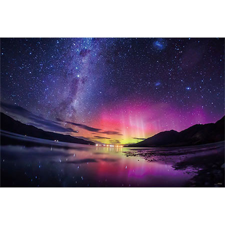 1000片 KAGAYA 天空物語-紐西蘭極光 (夜光版)