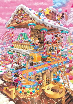1000片 迪士尼-奇怪的甜點小屋